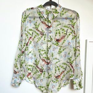 NWOT Equipment Blouse S/P